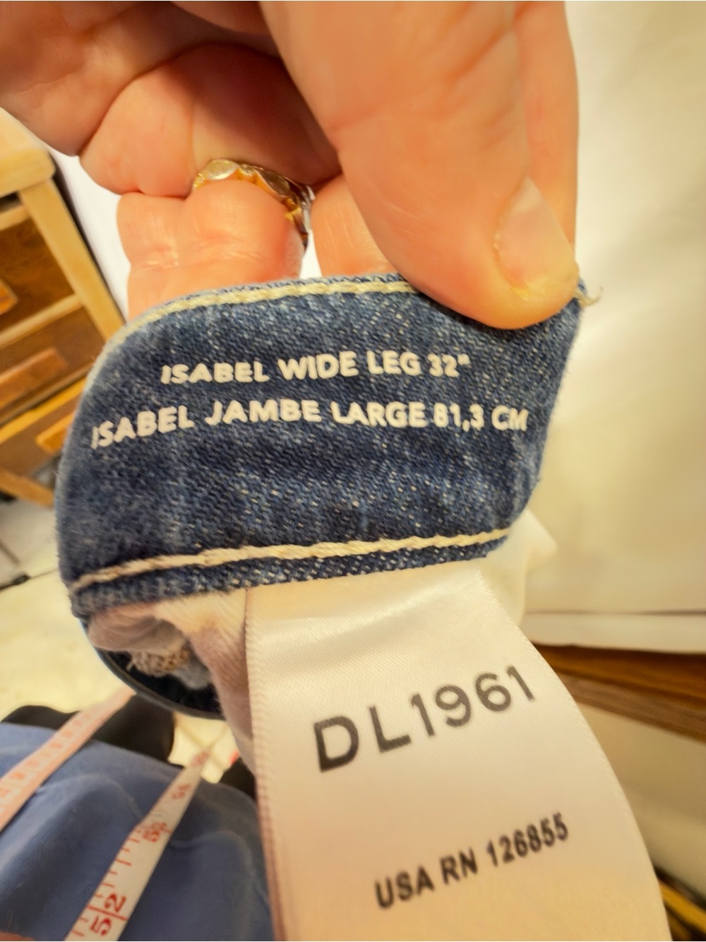 DL1961 Isabel Wide Leg jeans size 29 Anthropologie - Picture 11 of 16
